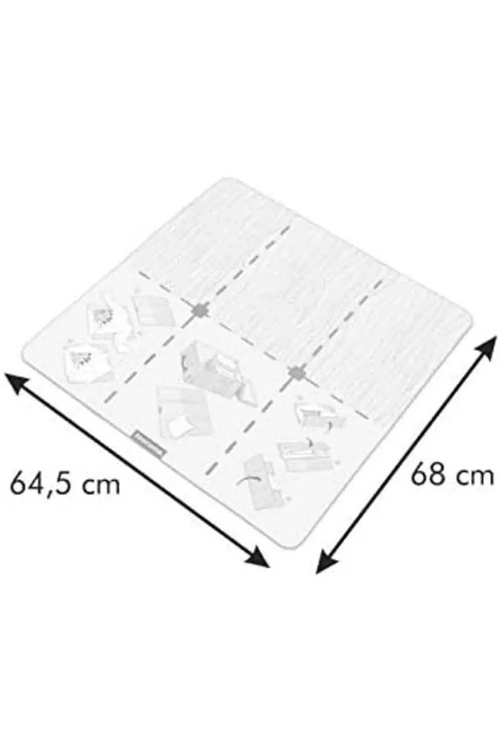 Giysi Klasörü, Büyük, Krem, 64,5 x 68 cm 1185222