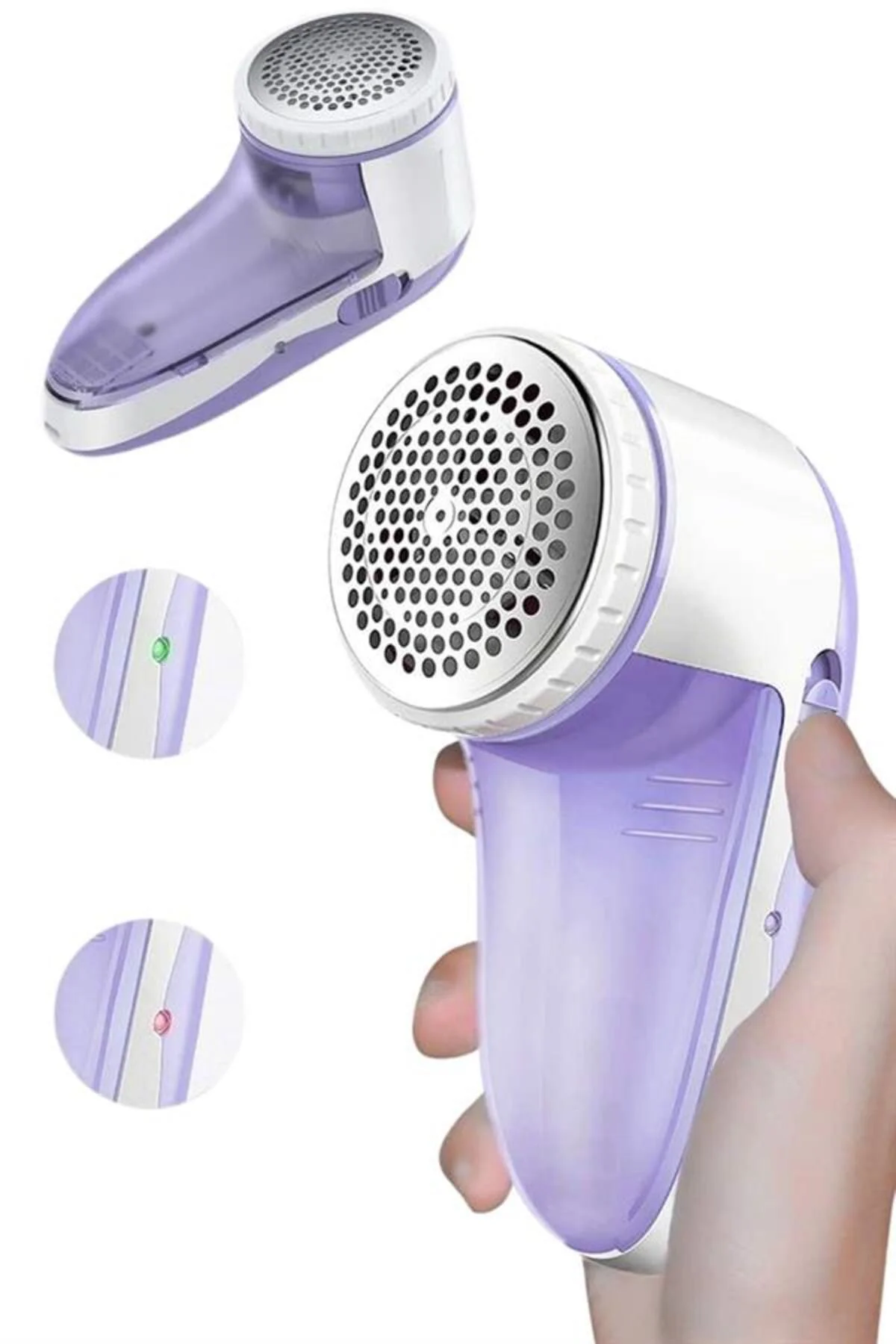 Giysi Tiftik Ve Kazak Tüy Toplama Makinesi Pratik Temizleme Şarjl