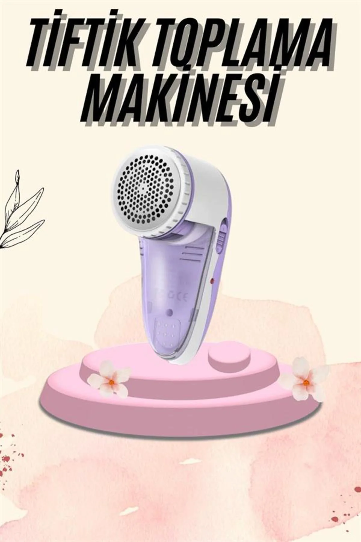 Giysi Tiftik Ve Kazak Tüy Toplama Makinesi Pratik Temizleme Şarjl