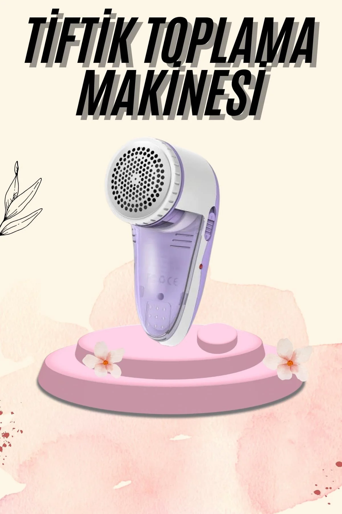 Giysi Tiftik Ve Kazak Tüy Toplama Makinesi Pratik Temizleme Şarjl