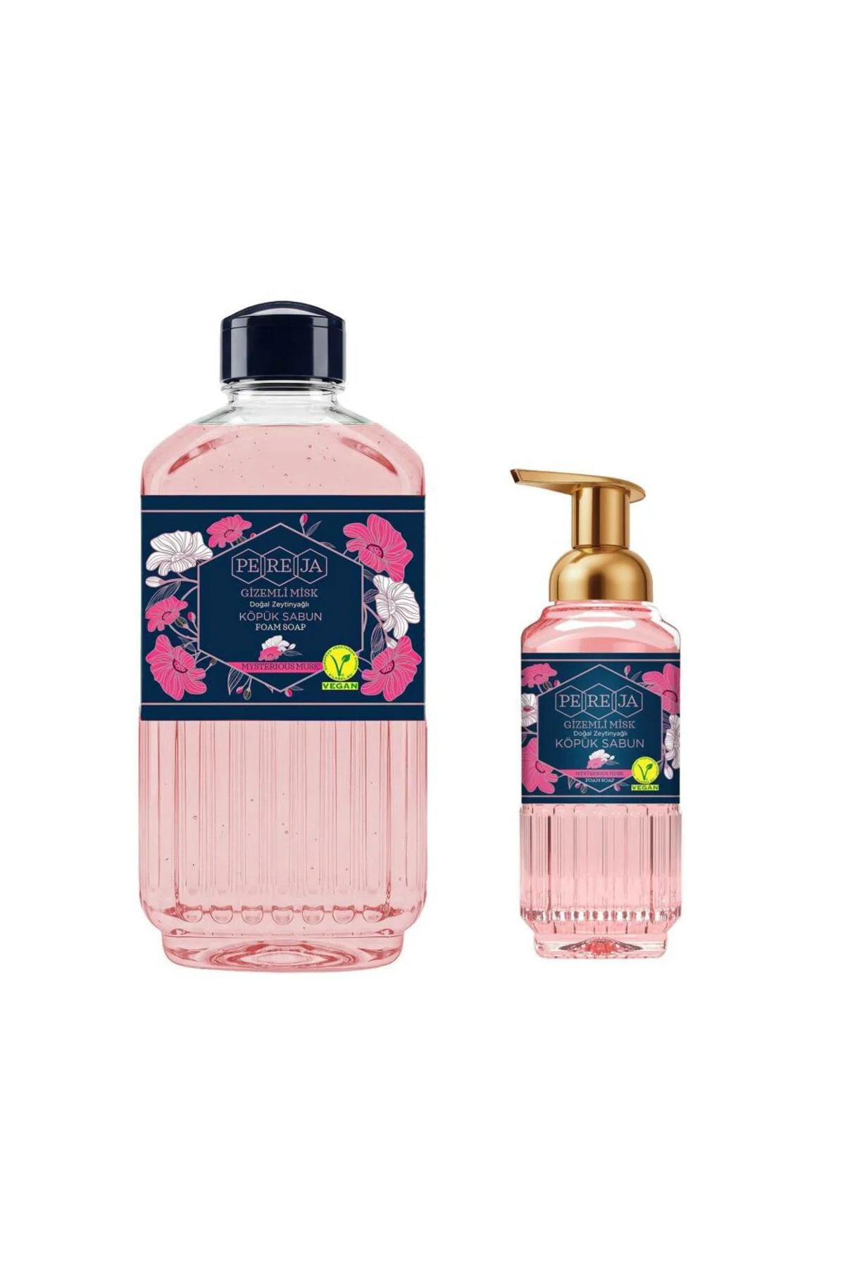 Gizemli Misk Doğal Zeytinyağlı Köpük Sabun 1000 ml + 500 ml Avantajlı Paket