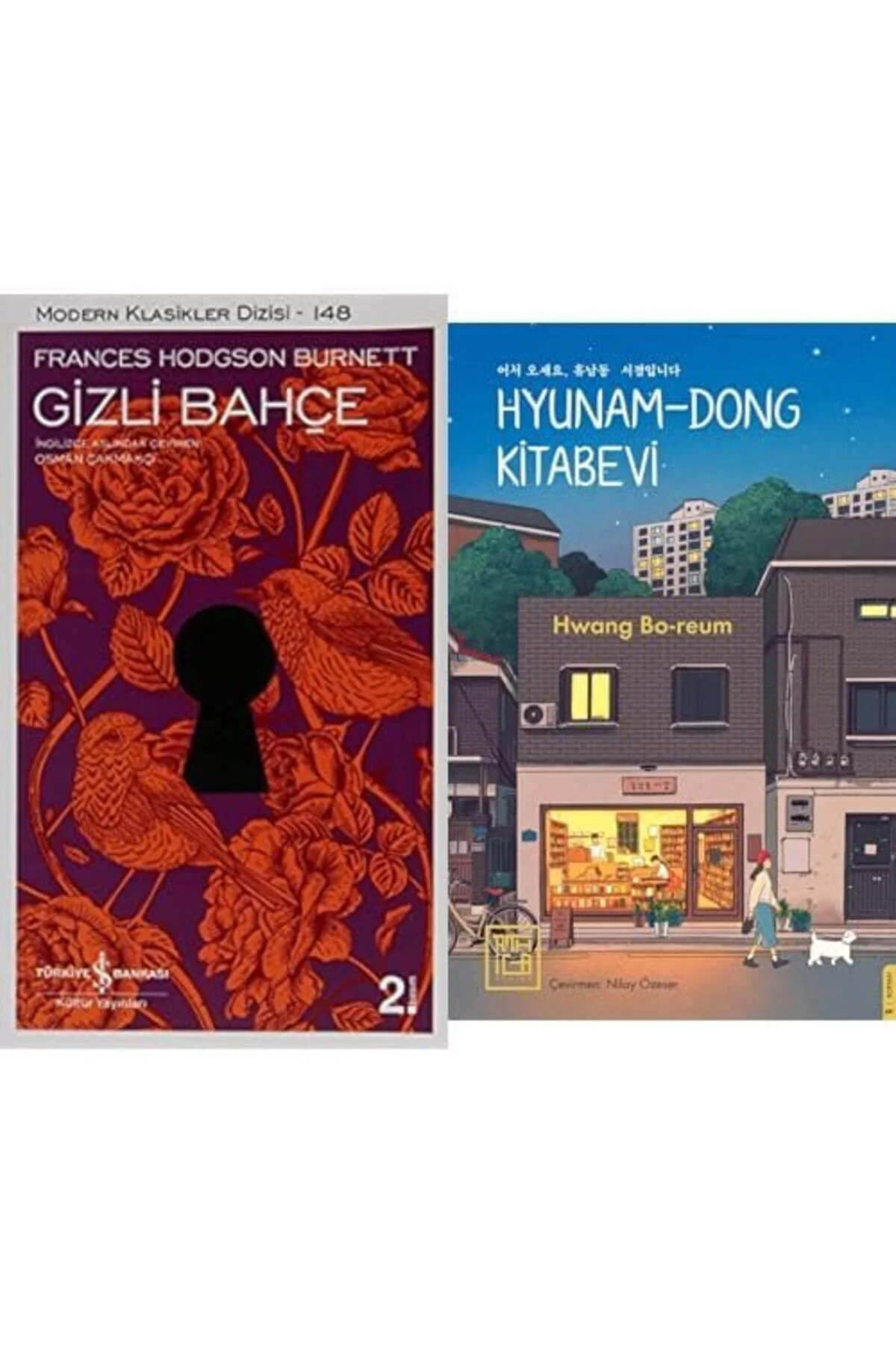 gizli bahce+hyunam dong kitapevi=(2kitap)