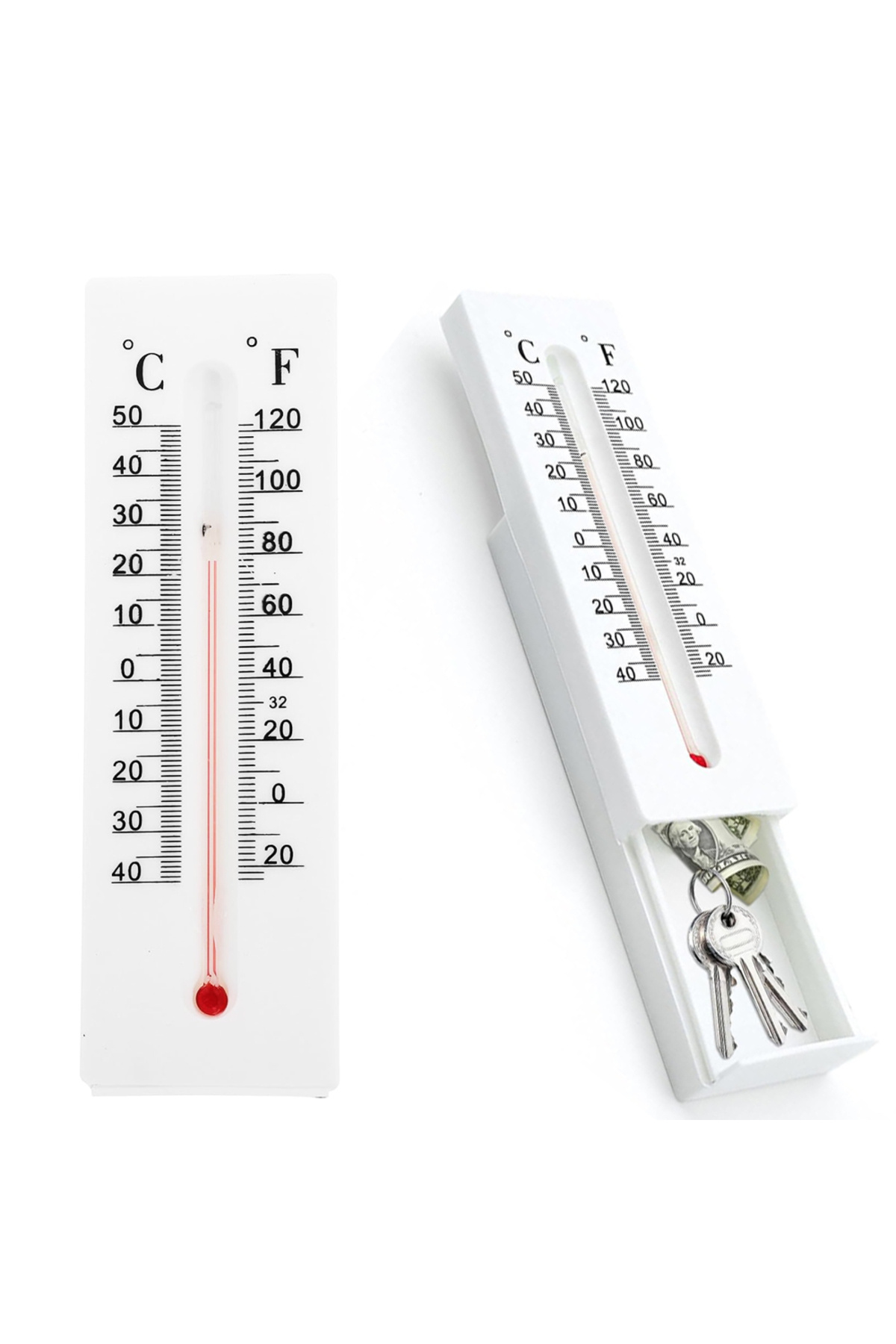 Gizli Bölmeli Termometre Özellikli Anahtar Gizleme  Gizli Depolam