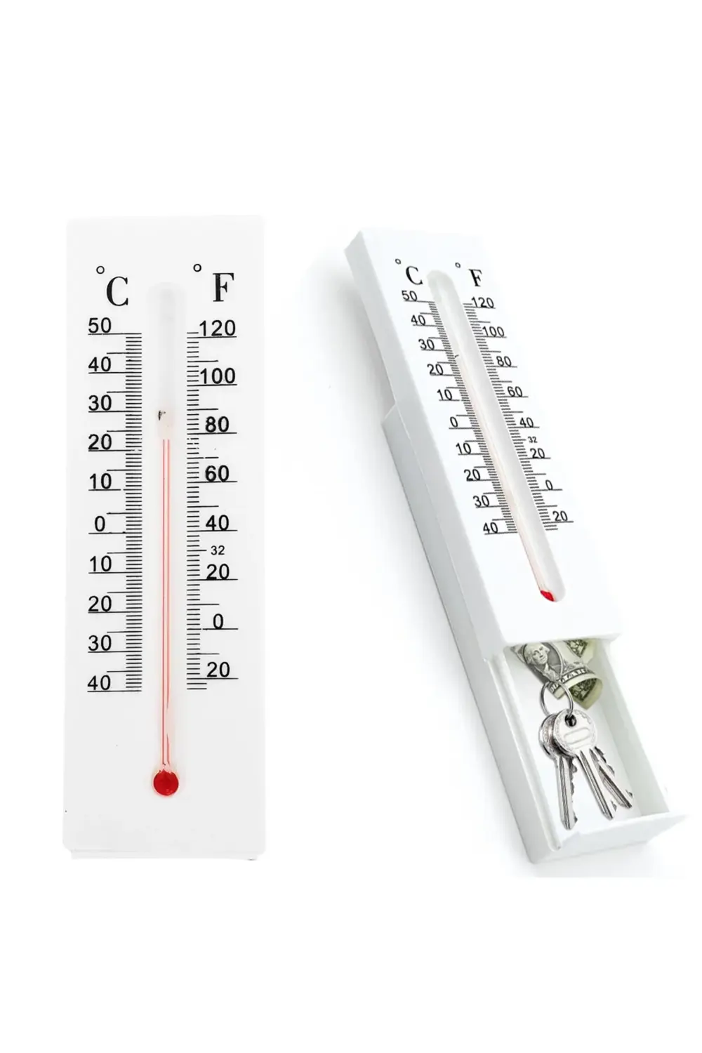 Gizli Bölmeli Termometre Özellikli Anahtar Gizleme  Gizli Depolam