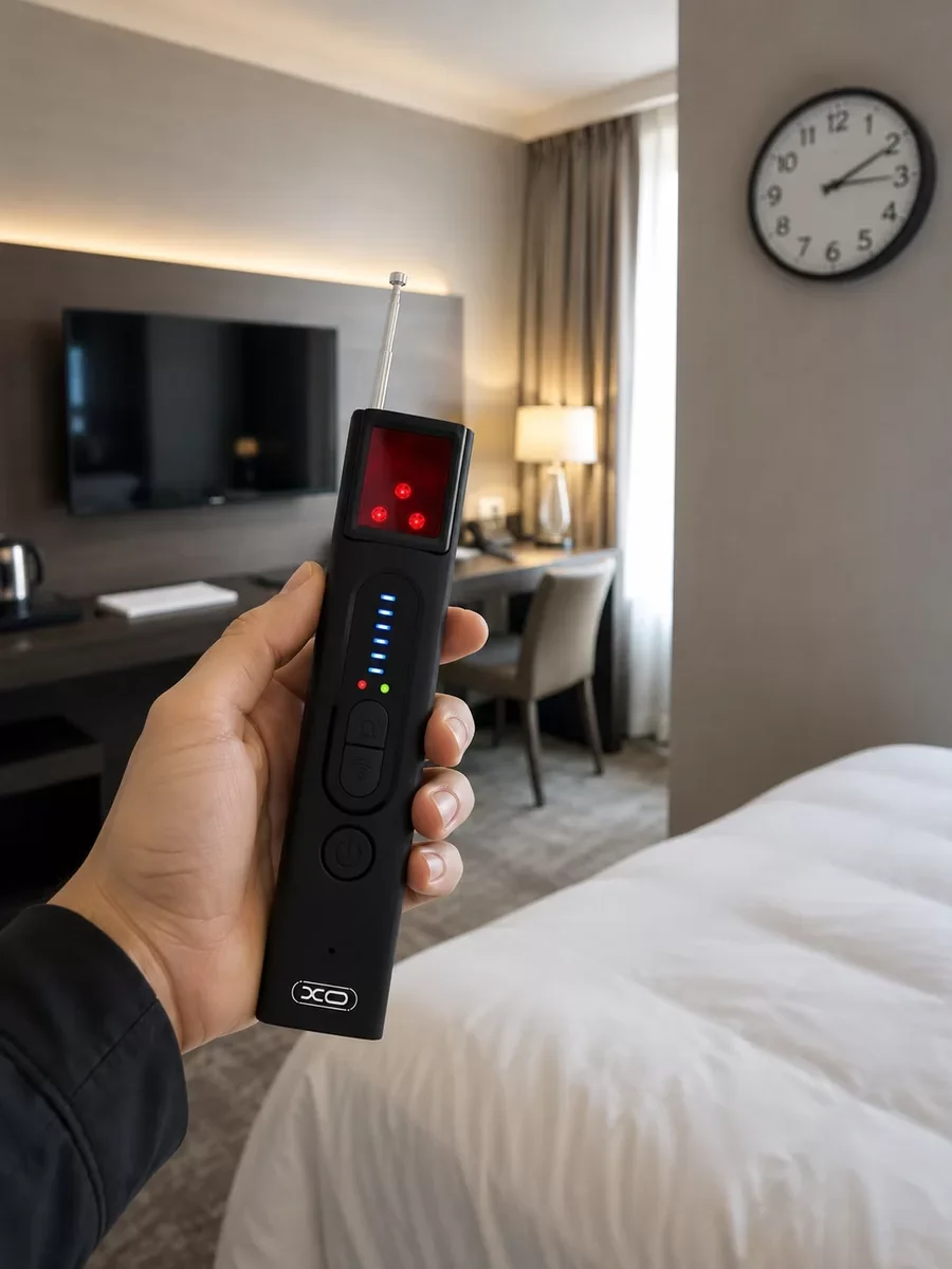 Gizli Kamera Tespiti Dedektörü - Taşınabilir Gizlilik ve Güvenlik Kontrol Aracı