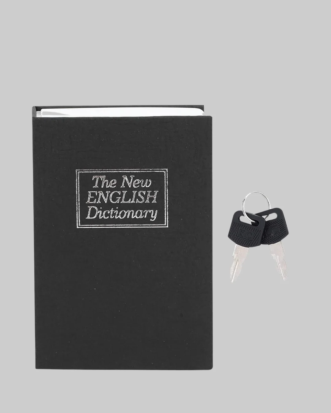 Gizli Kitap Kasa – Metal Gövdeli, Anahtarlı