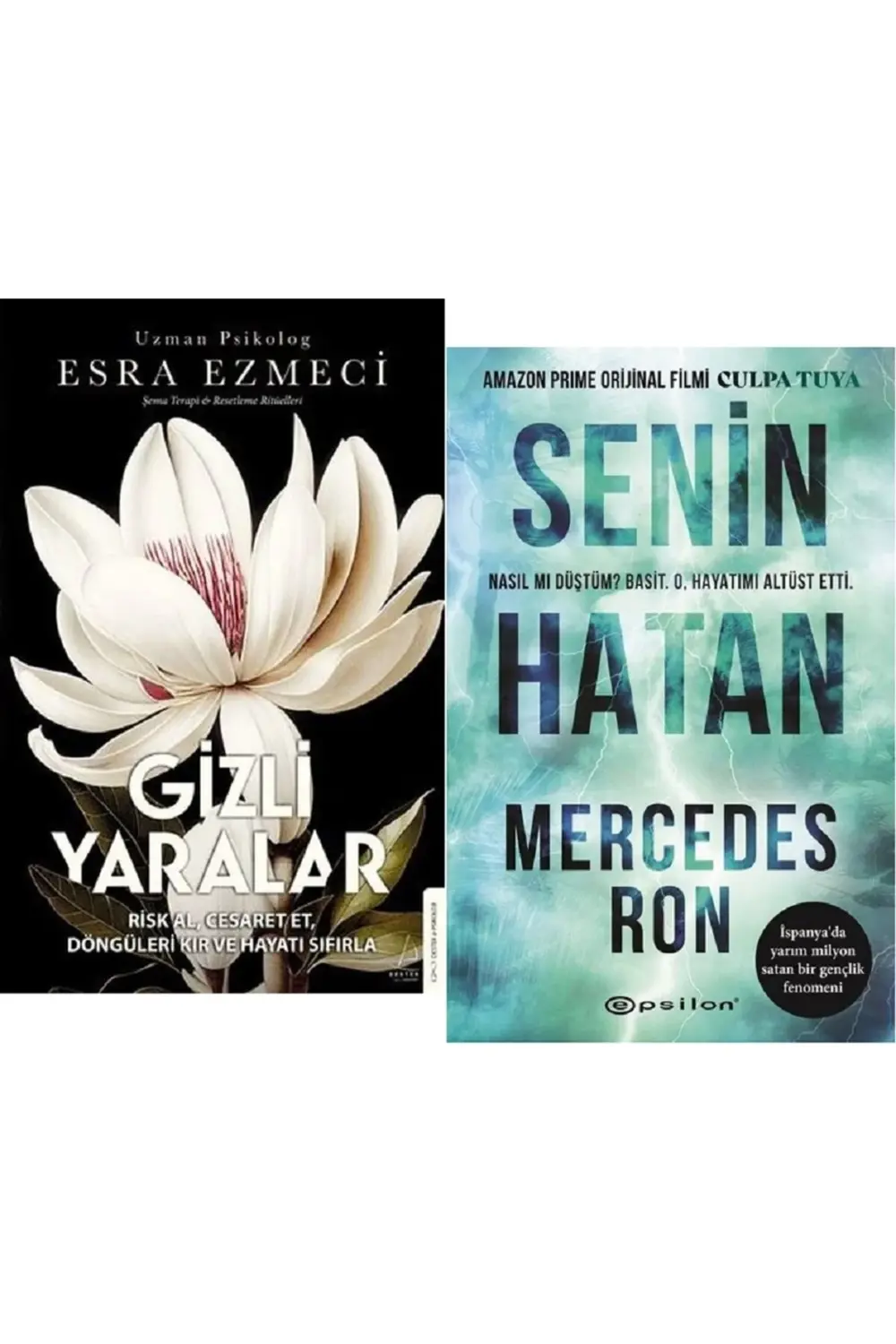 Gizli Yaralar + Senin Hatan / 2 Kitap Set