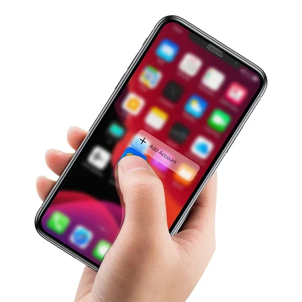 Gizlilik Camı iPhone 11 Pro/XS/X 0,23 mm Anti-Spy 2’li Set