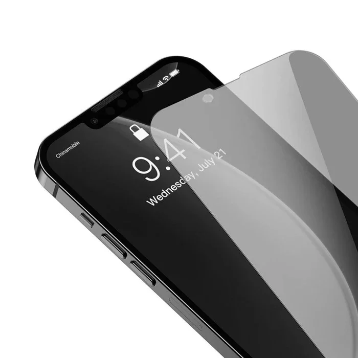 Gizlilik Camı iPhone 13 Mini - 28° Privacy Hayalet Ekran Koruyucu 2'li Set