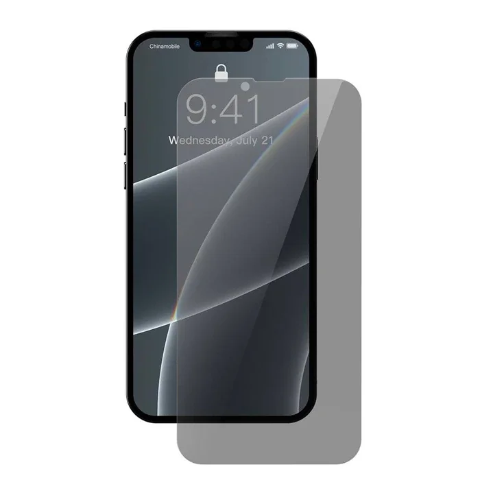 Gizlilik Camı iPhone 13 Mini - 28° Privacy Hayalet Ekran Koruyucu 2'li Set