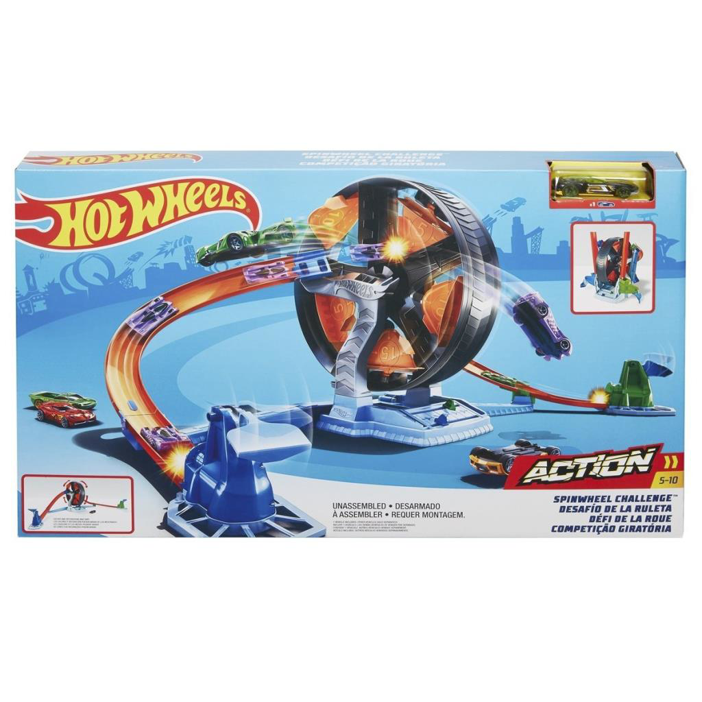 GJM77 Hot Wheels, Dönen Tekerlek Macerası Yarış Seti / 4-8 yaş GJM77 Hot Wheels, Dönen Tekerlek Macerası Yarış Seti / 4-8 yaş