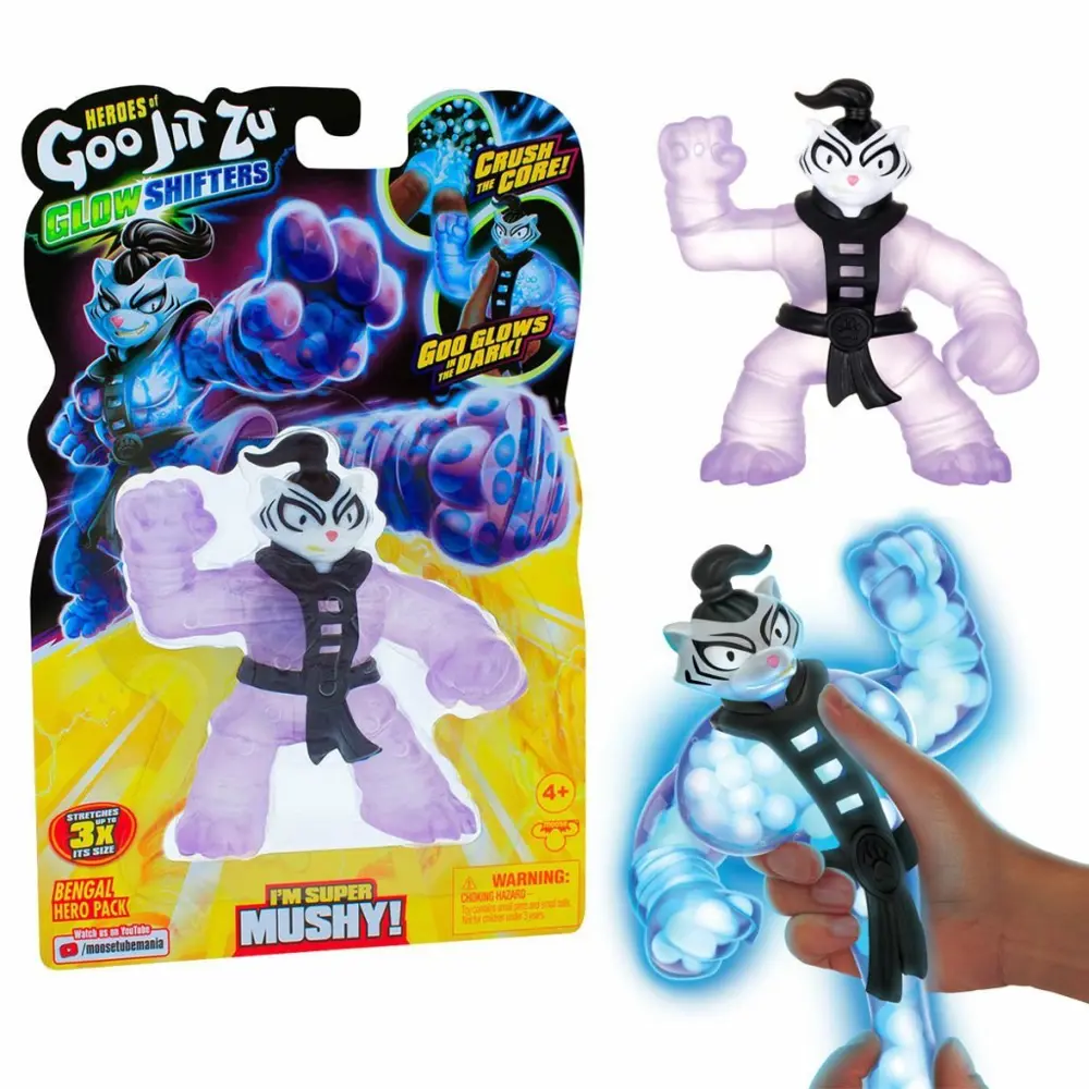 GJT41000 GooJitSu Karanlıkta Parlayan Glowshifter Tekli Paket - 4 GJT41000 GooJitSu Karanlıkta Parlayan Glowshifter Tekli Paket - 4