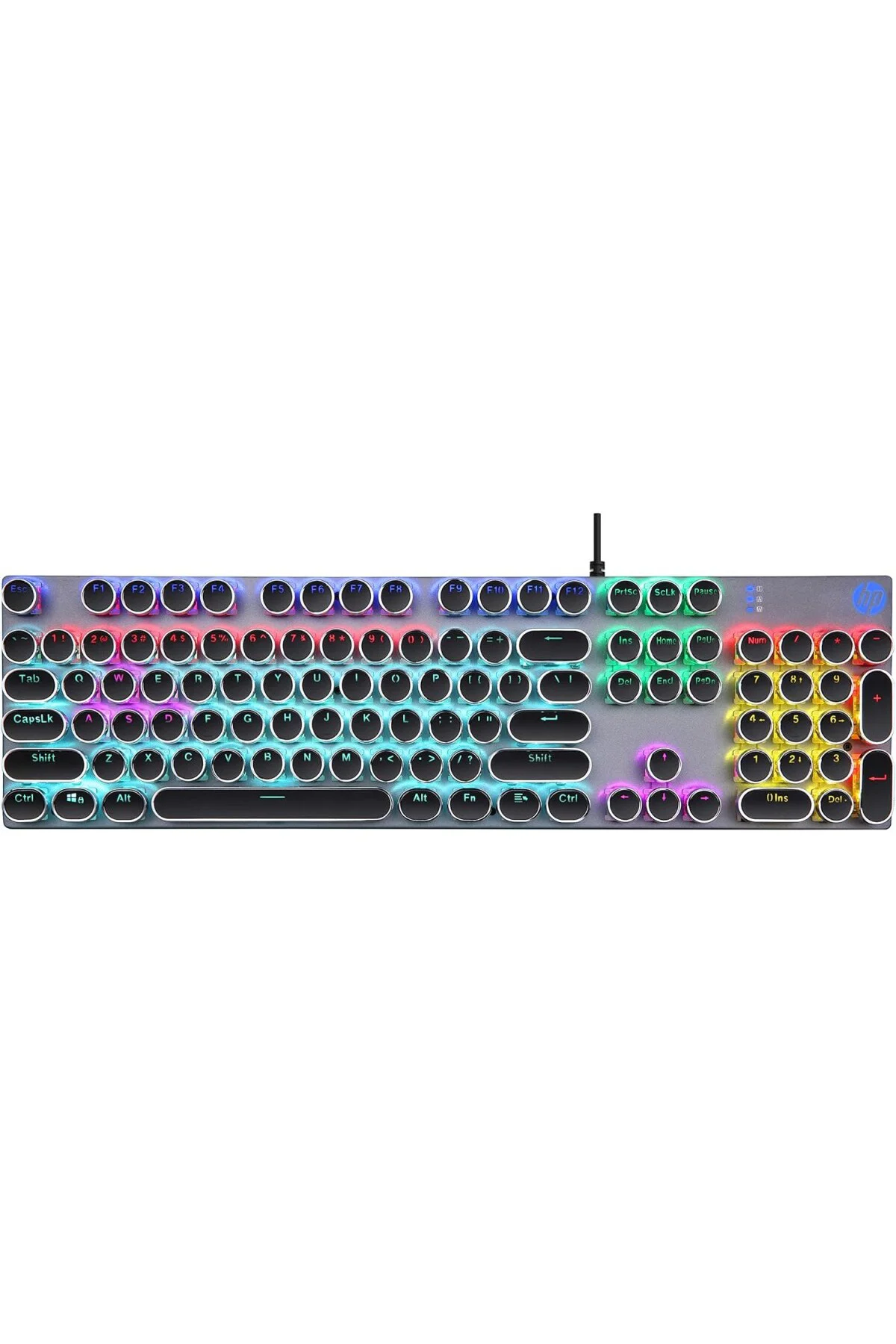 GK400Y Rgb Gaming Oyuncu Klavyesi Brown Kahverengi Switch Tam Boy