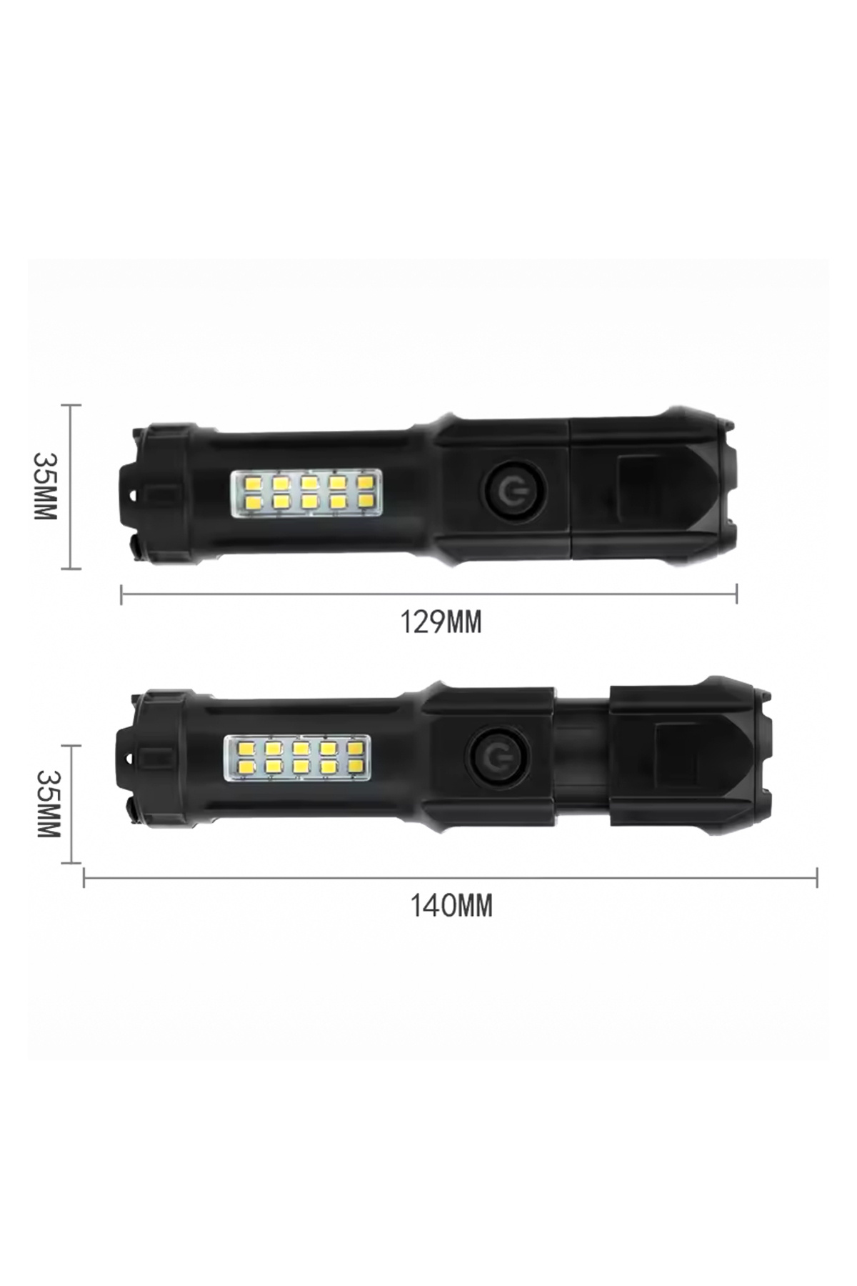GKA 109-b zoomlu flash özellikli smd ve power ledli şarjli plasti