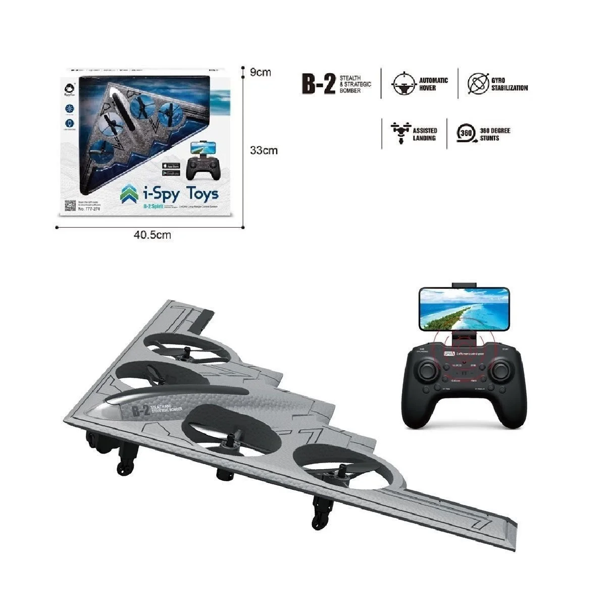 GL-777-275 Uzaktan Kumandalı Full Fonksiyon 2.4G Şarjlı Kameralı Quadcopter İha Fiyatı, Yorumları ve Özellikleri