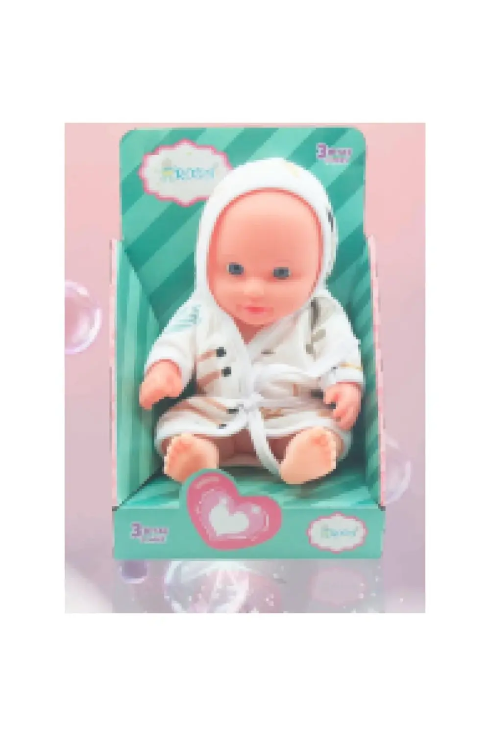 Gl100200 Global Roza Bornozlu Bebek