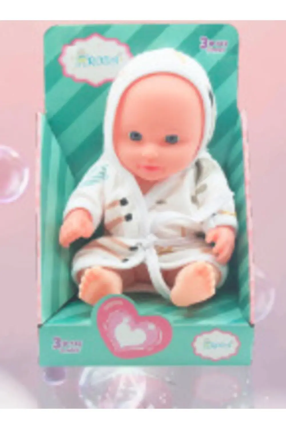 Gl100200 Global Roza Bornozlu Bebek