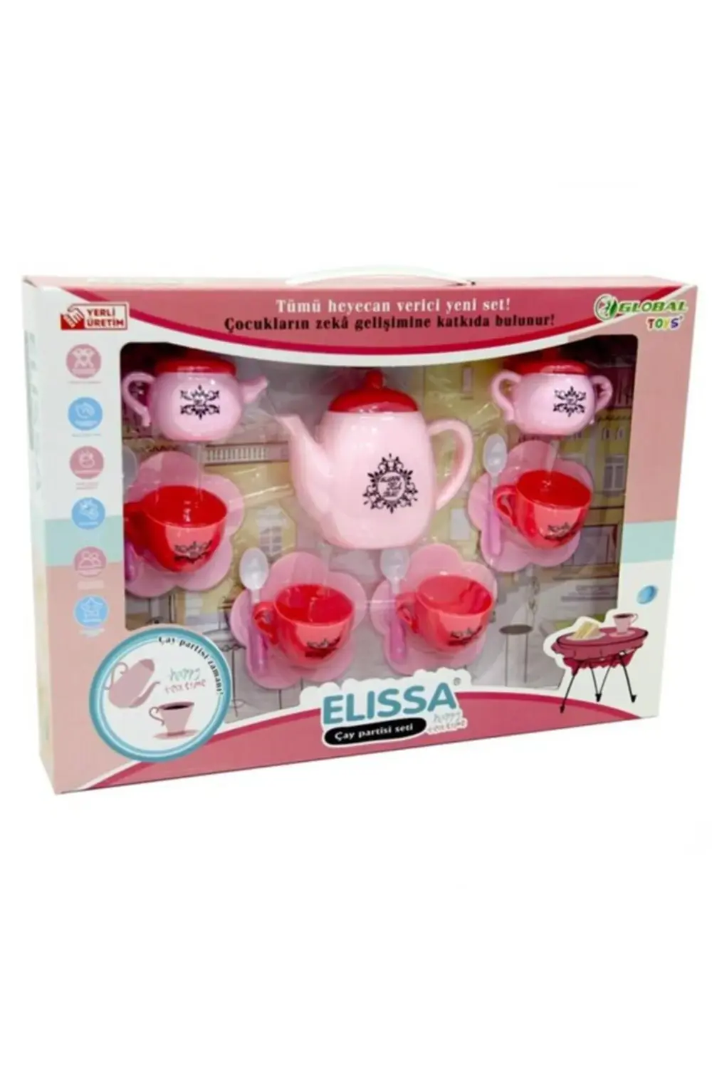 Gl100606 Elissa Çay Seti Oyuncak