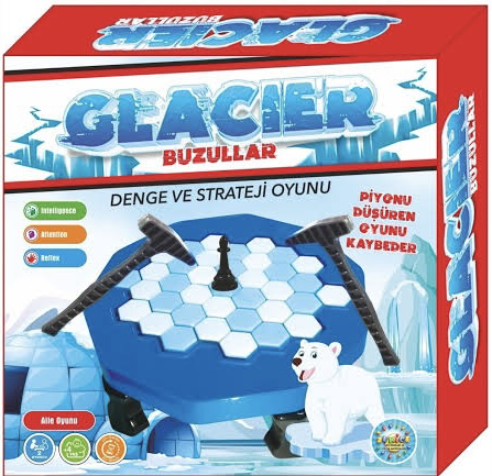 Glacier Buzullar Temalı Eğlence ve Denge Oyunu