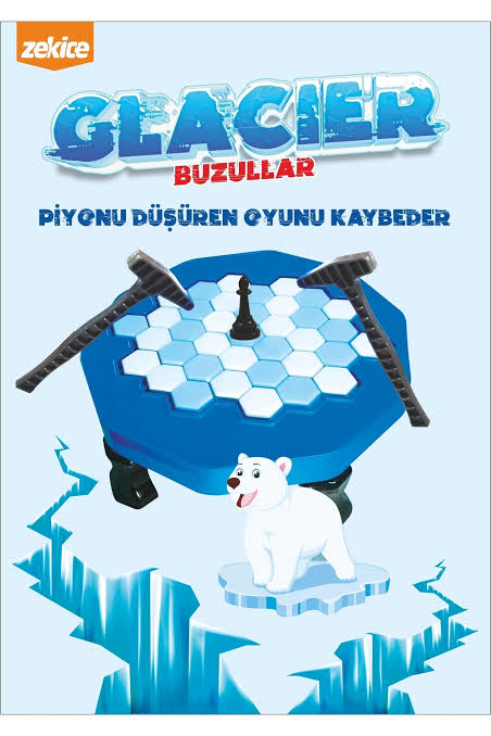 Glacier Buzullar Temalı Eğlence ve Denge Oyunu