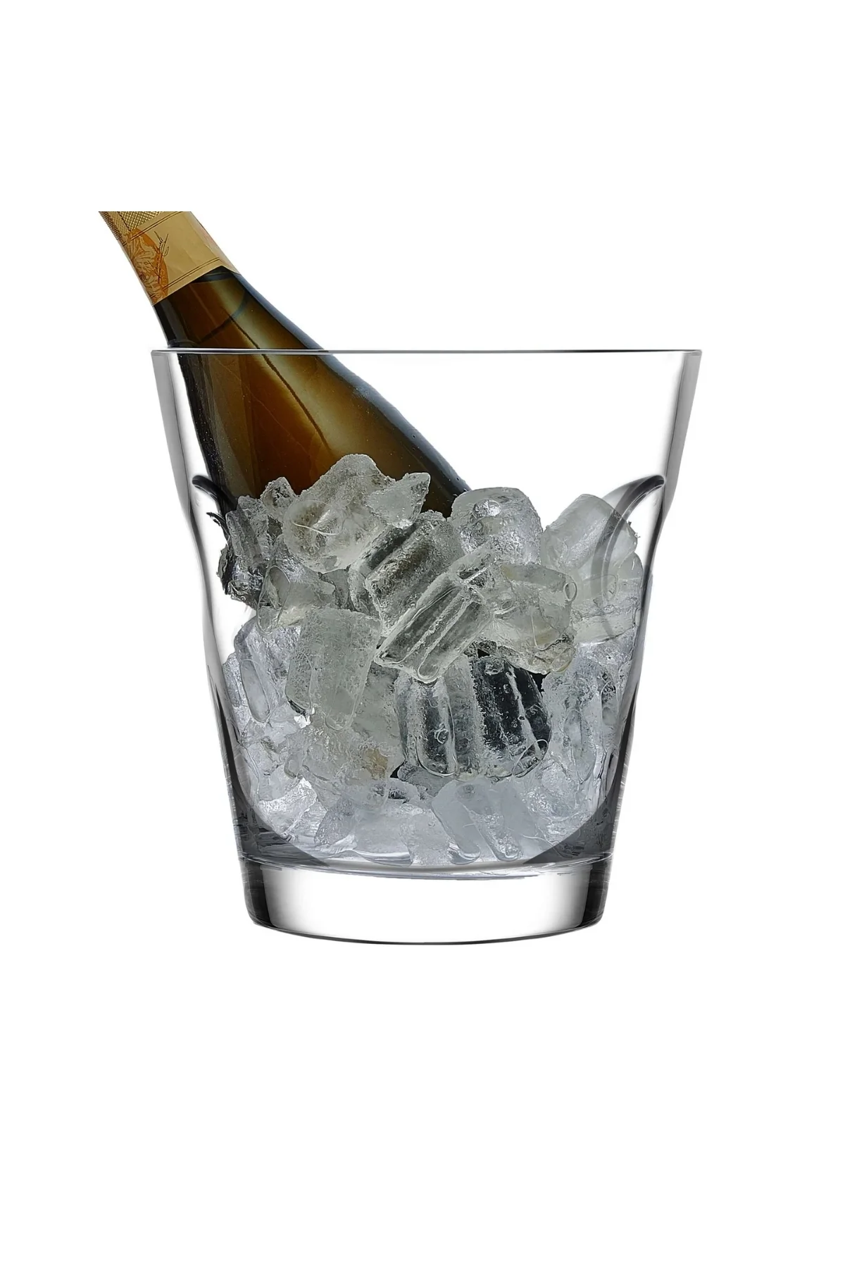 Glacier Kristal Şarap ve Şampanya Kovası - Modern Tasarım Buzluk 