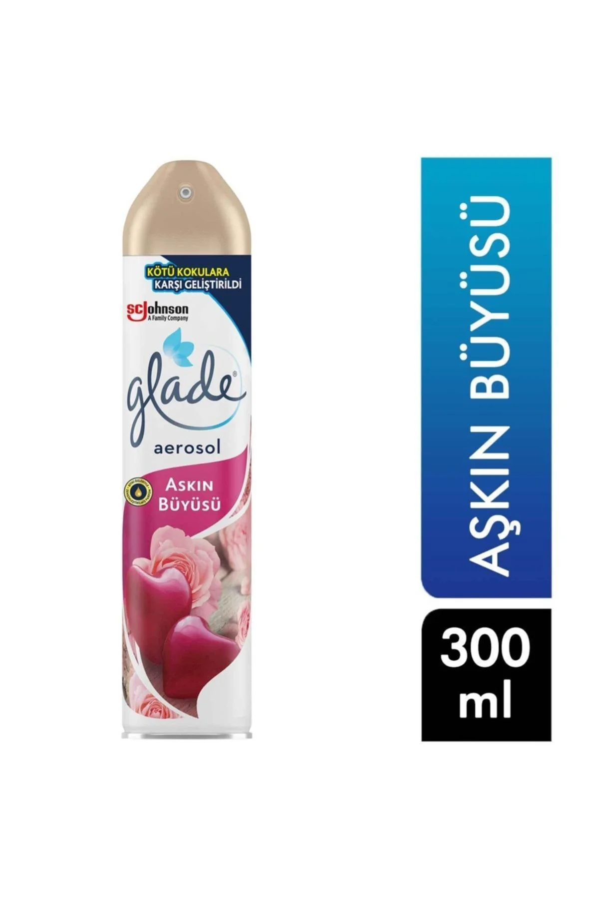 GLADEAerosol Air Freshener 300 Ml - Love Magic