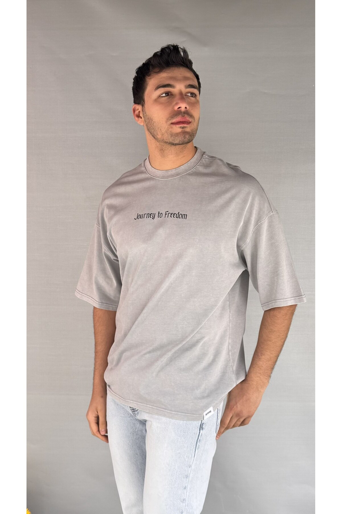 Casualmen32 Gladyatör Yıkamalı T-Shirt