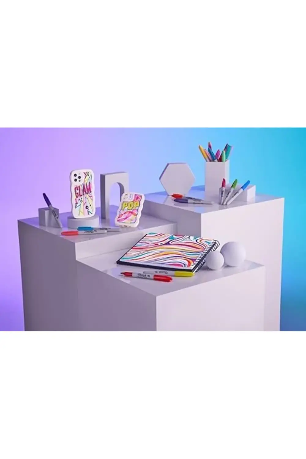 GLAM POP Permanent markör 34lü Bls 1174074