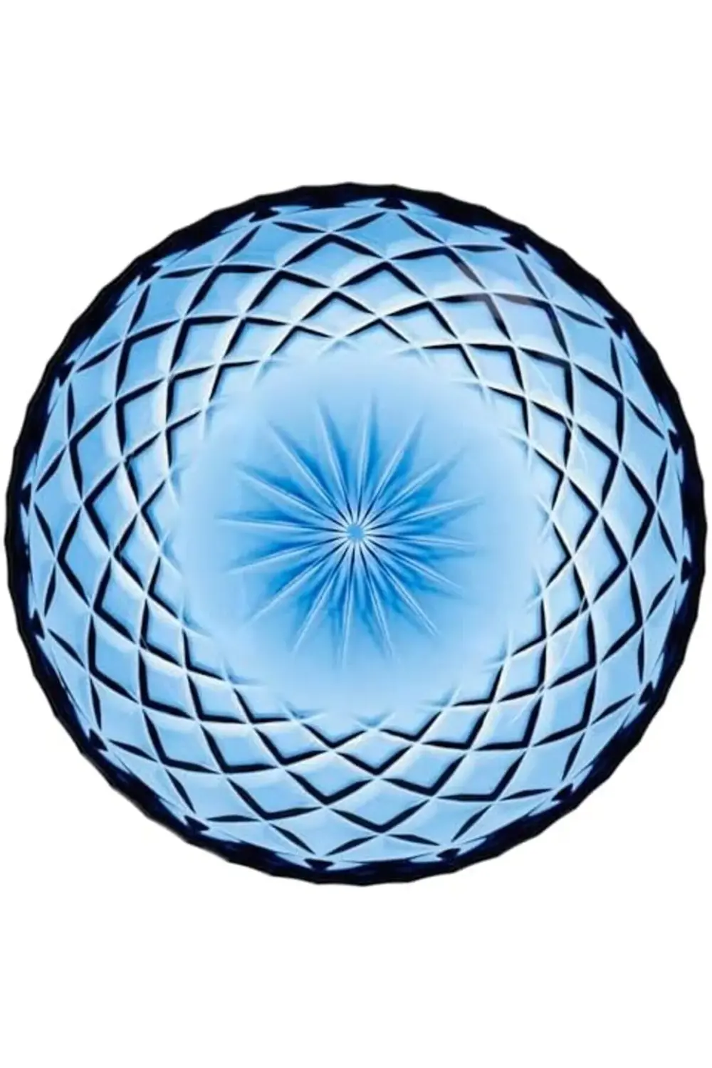 Glas Sorrento Tabak 4 Adet Çap:16 Cm Mavi 395519