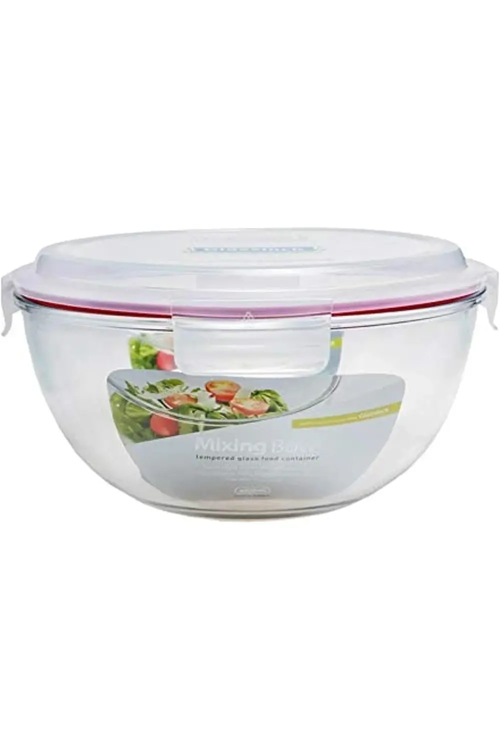 Glasslock Glasslock Yuvarlak Cam Saklama Kabı 4000 Ml D-MBCB400 1