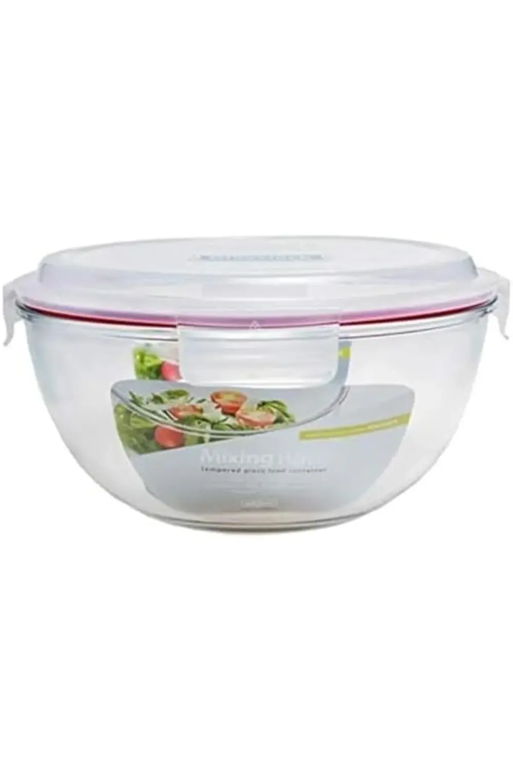 Glasslock Glasslock Yuvarlak Cam Saklama Kabı 4000 Ml D-MBCB400 1