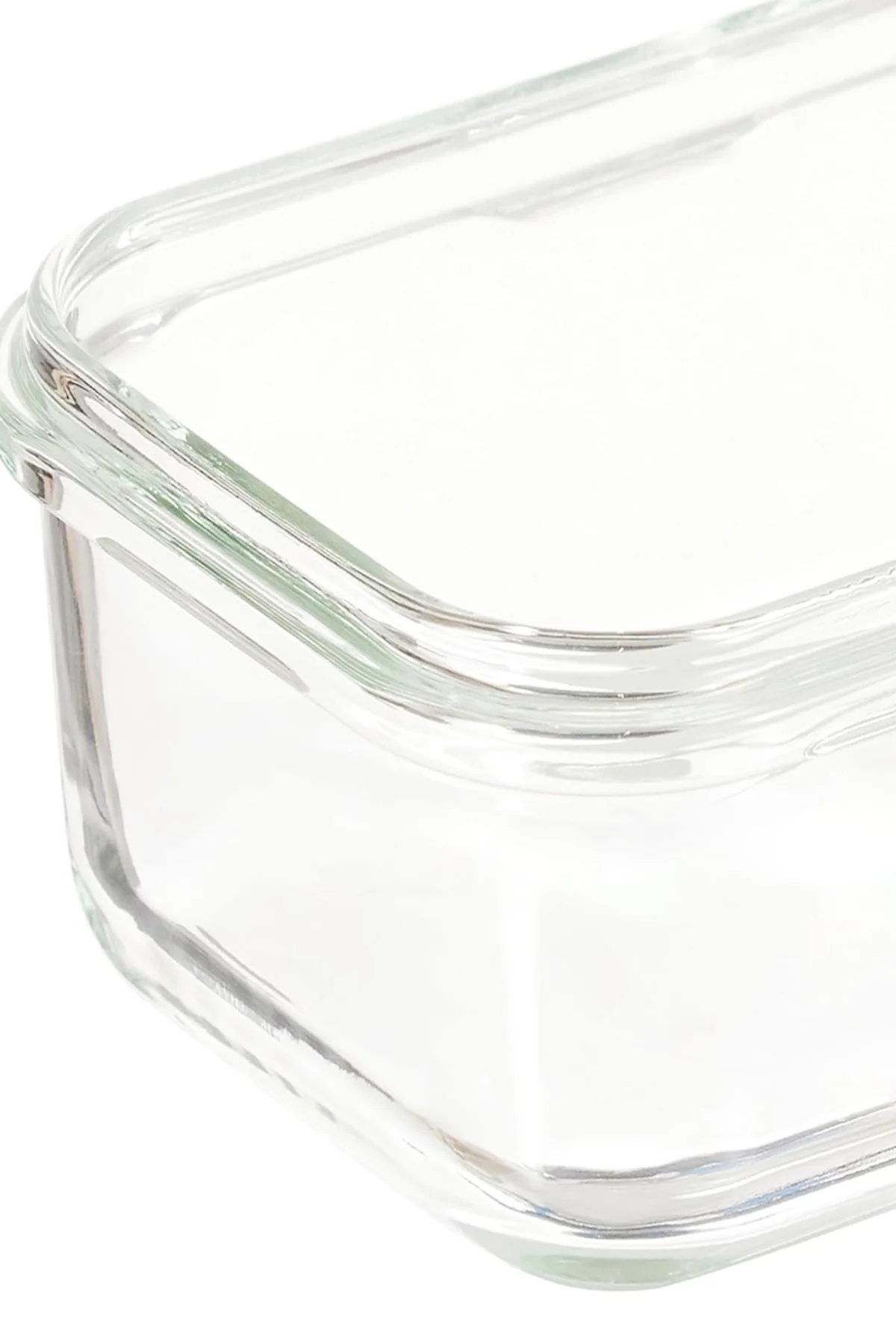 Glasslock Konik Dikdörtgen Cam Saklama Kabı 1700 Ml