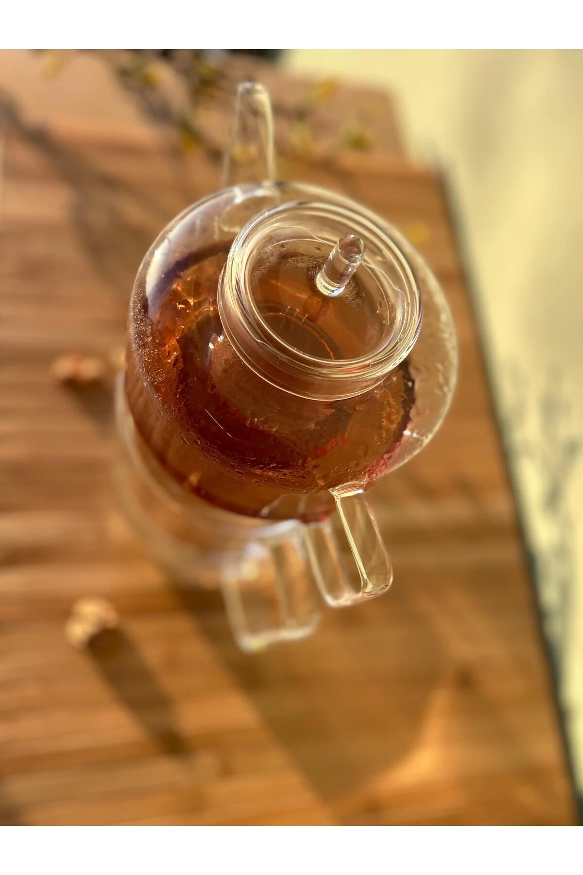 Glazea Keyfidem Cam Çaydanlık
