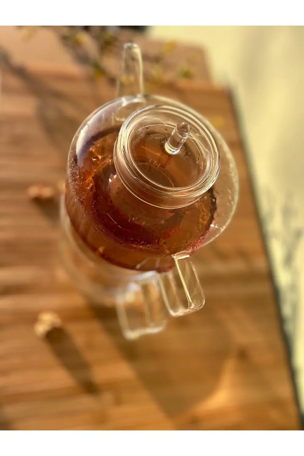 Glazea Keyfidem Cam Çaydanlık