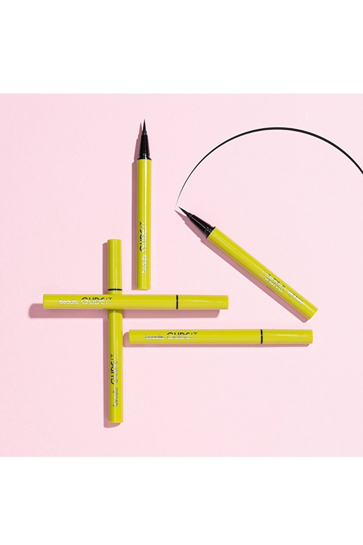 Glide It Eyeliner Fırça Uçlu - 100 Black - 2050000098567