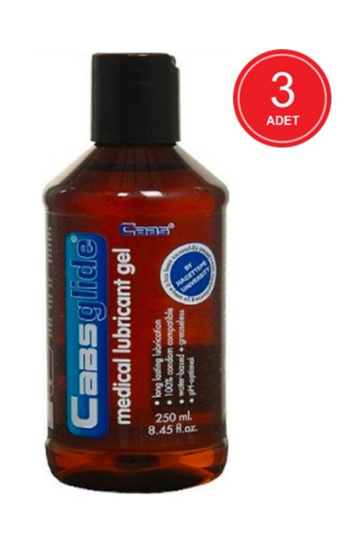 Glide Su Bazlı Kayganlaştırıcı Jel 3 X 250 ml