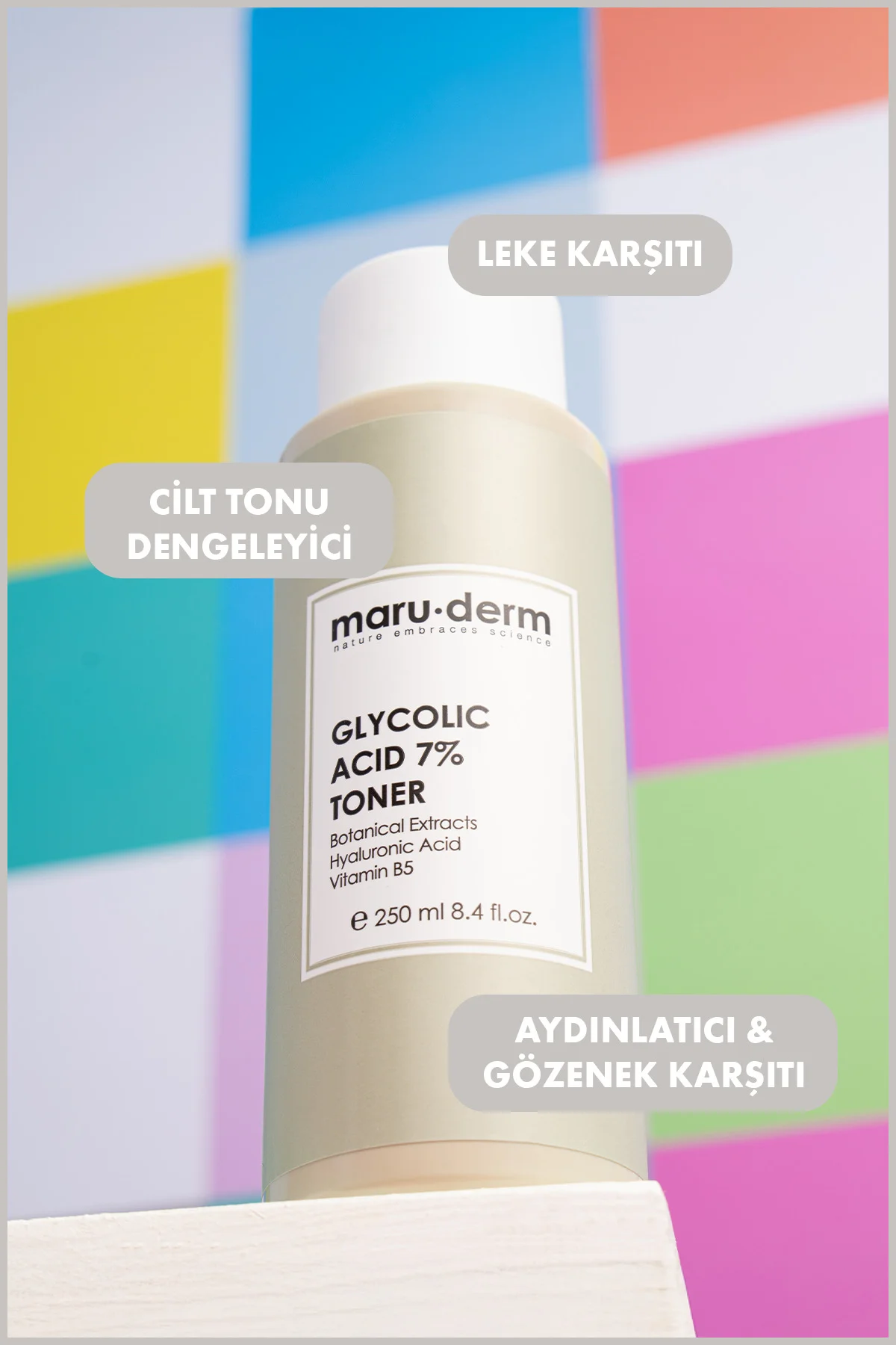 Glikolik Asit %7 Aydınlatıcı & Leke Karşıtı Tonik 250 ML
