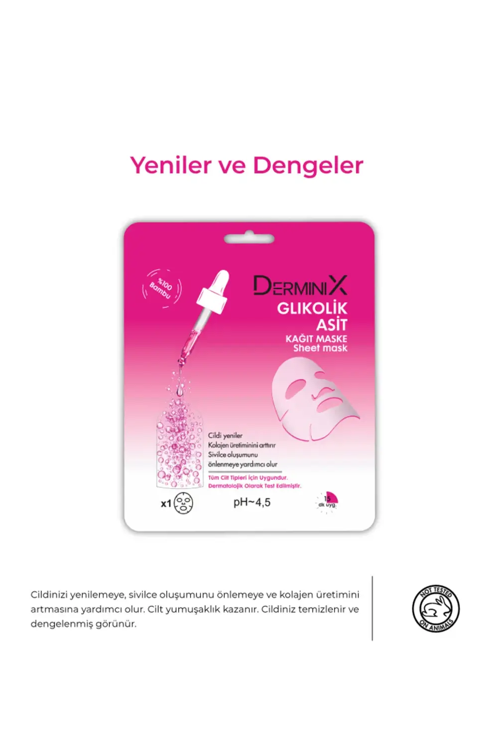 Glikolik Asit Gözenek Sıkılaştırıcı Ve Sivilce Izi Giderici Yüz K