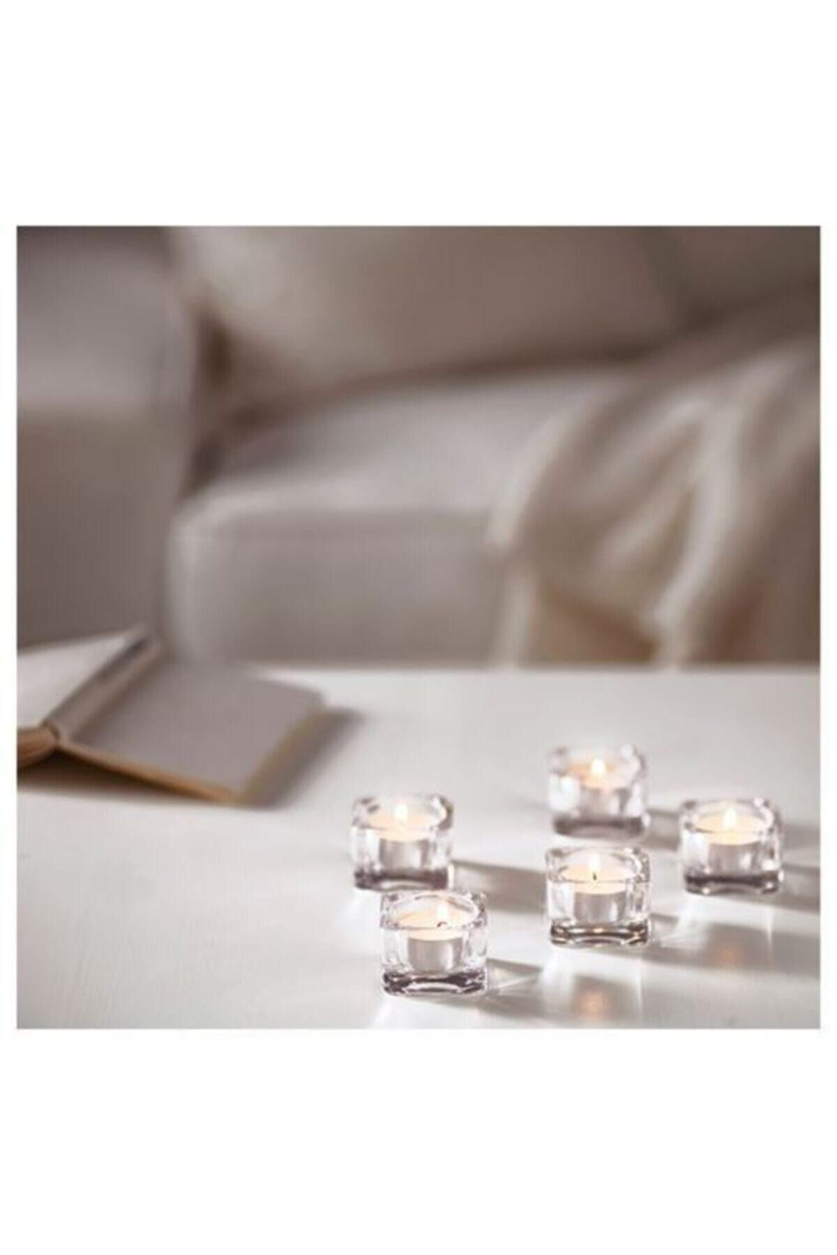 İkea Glimma Tealight Mum 3,8 Cm 100 Adet Beyaz Europestore