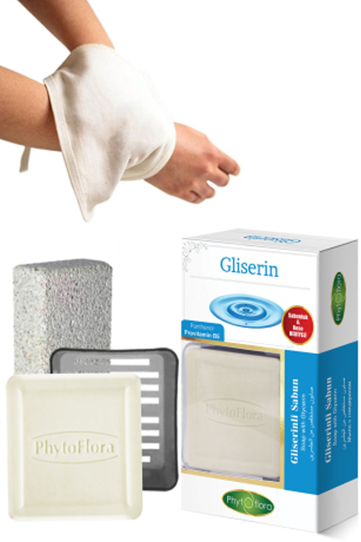 Gliserin Sabunu Ve Banyo Kesesi, Katı Sabunluk