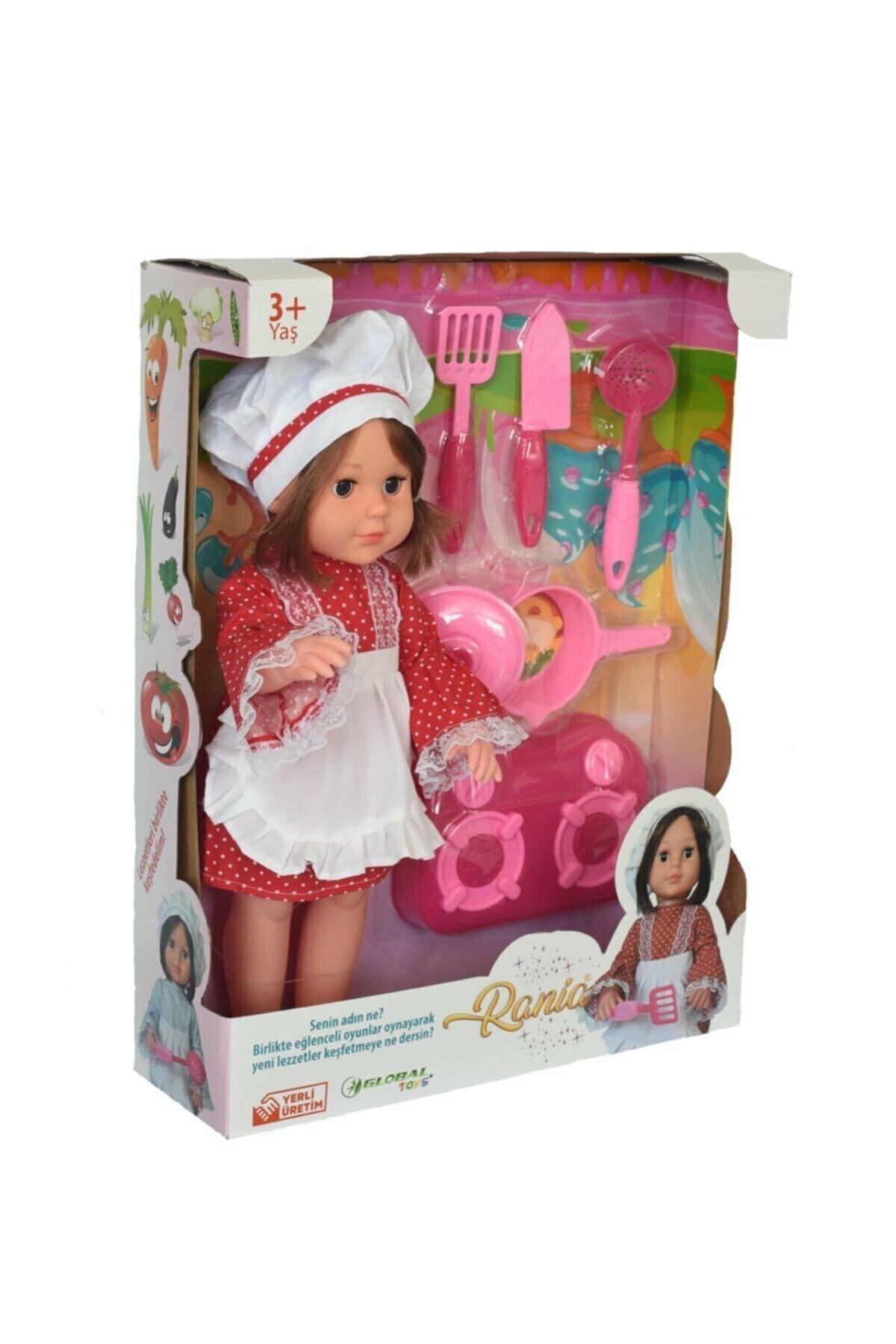 Öfa Toys Global Oyuncak Masal Anlatan Şarkı Söyleyen Aşçı Oyuncak Bebek