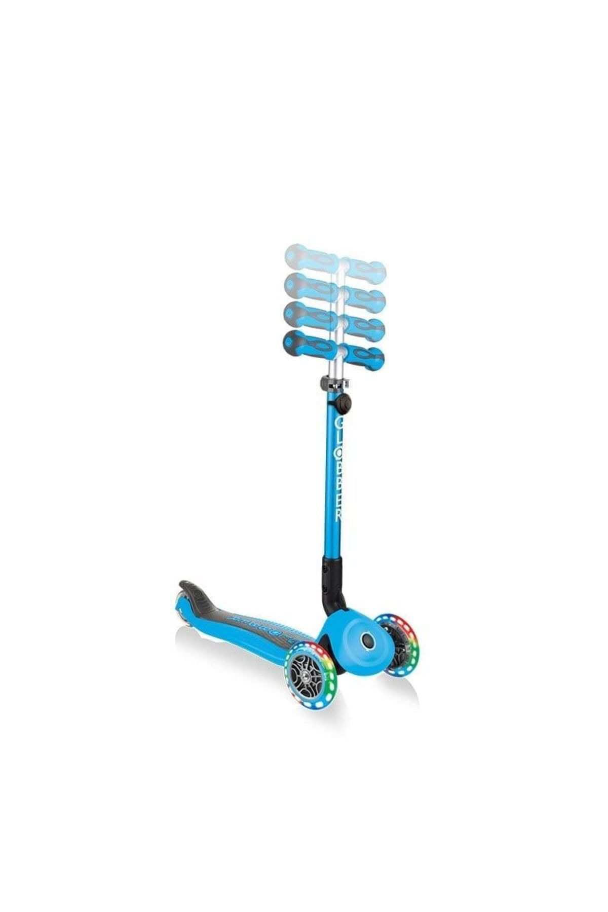 GLOBBER SCOOTER GO UP DELUX IŞIKLI TEKER MAVİ RENK GLOBBER SCOOTER GO UP DELUX IŞIKLI TEKER MAVİ RENK