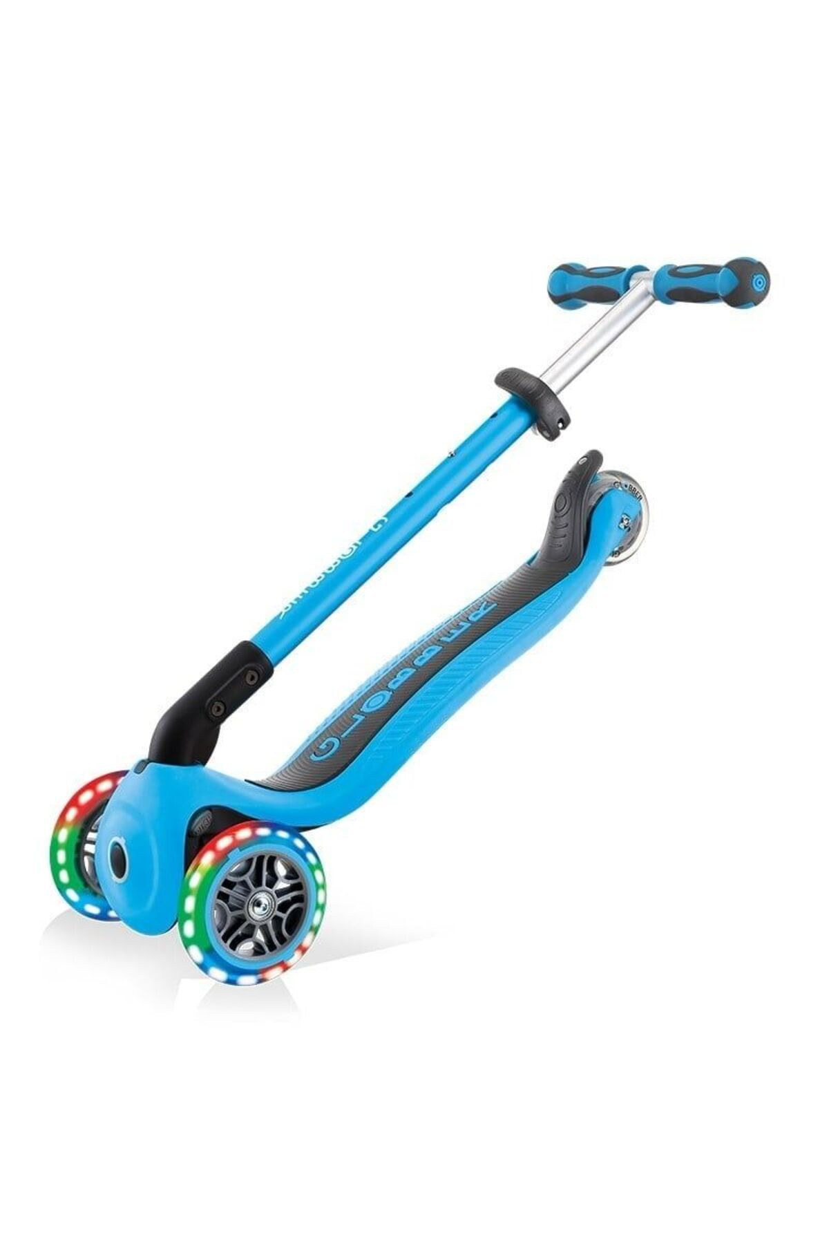 GLOBBER SCOOTER GO UP DELUX IŞIKLI TEKER MAVİ RENK GLOBBER SCOOTER GO UP DELUX IŞIKLI TEKER MAVİ RENK