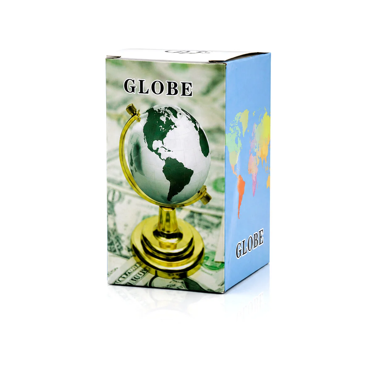 Globe Küçük Metal Dünya Biblosu - Dekoratif Süs Eşyası
