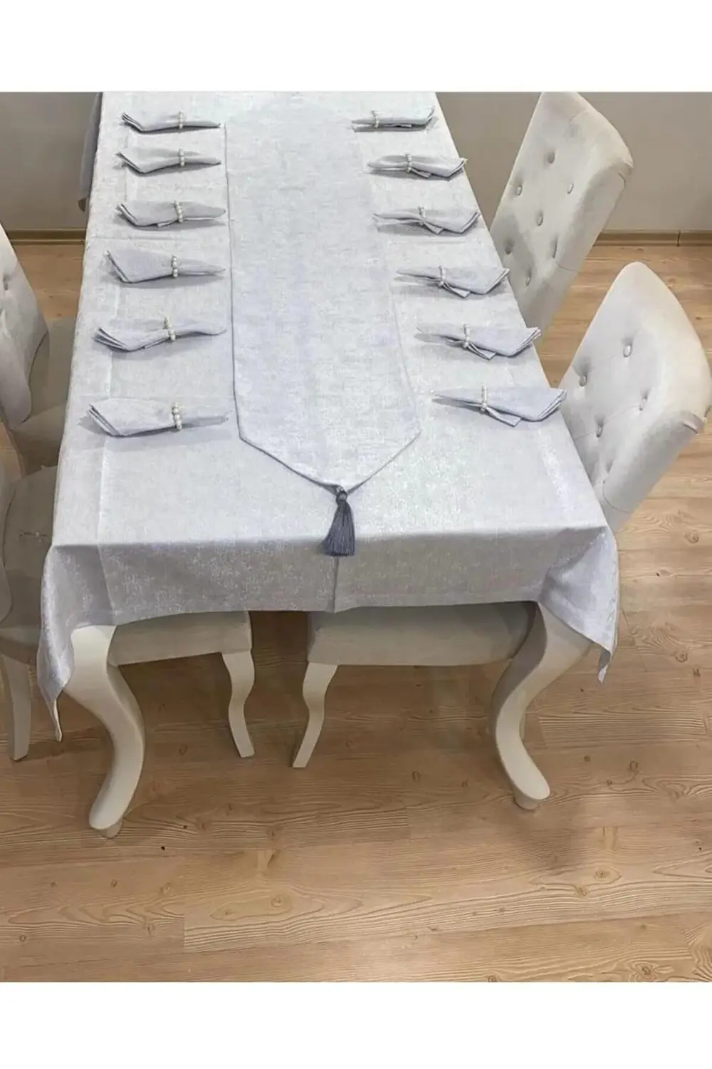 Gloria Yemek Seti 12 Kişilik 26 Parça Gri