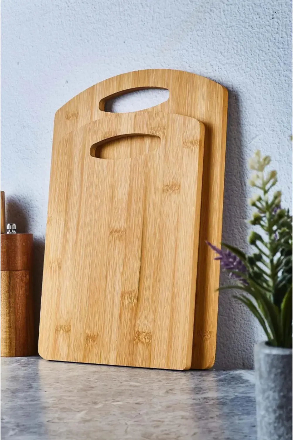 Glory Bambu Antibakteriyel 2 Li Kesme Tahtası Kesim Panosu