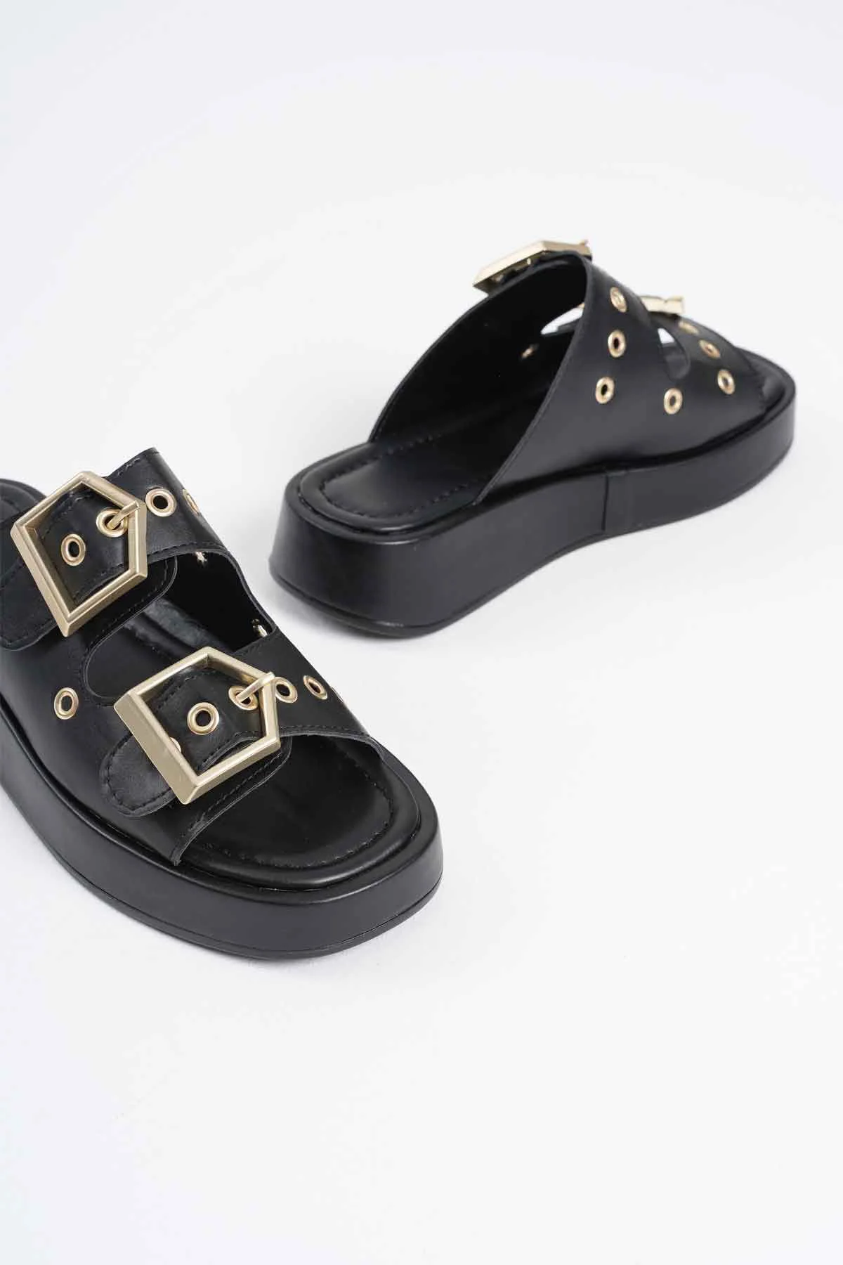 Glos Siyah Cilt Terlik