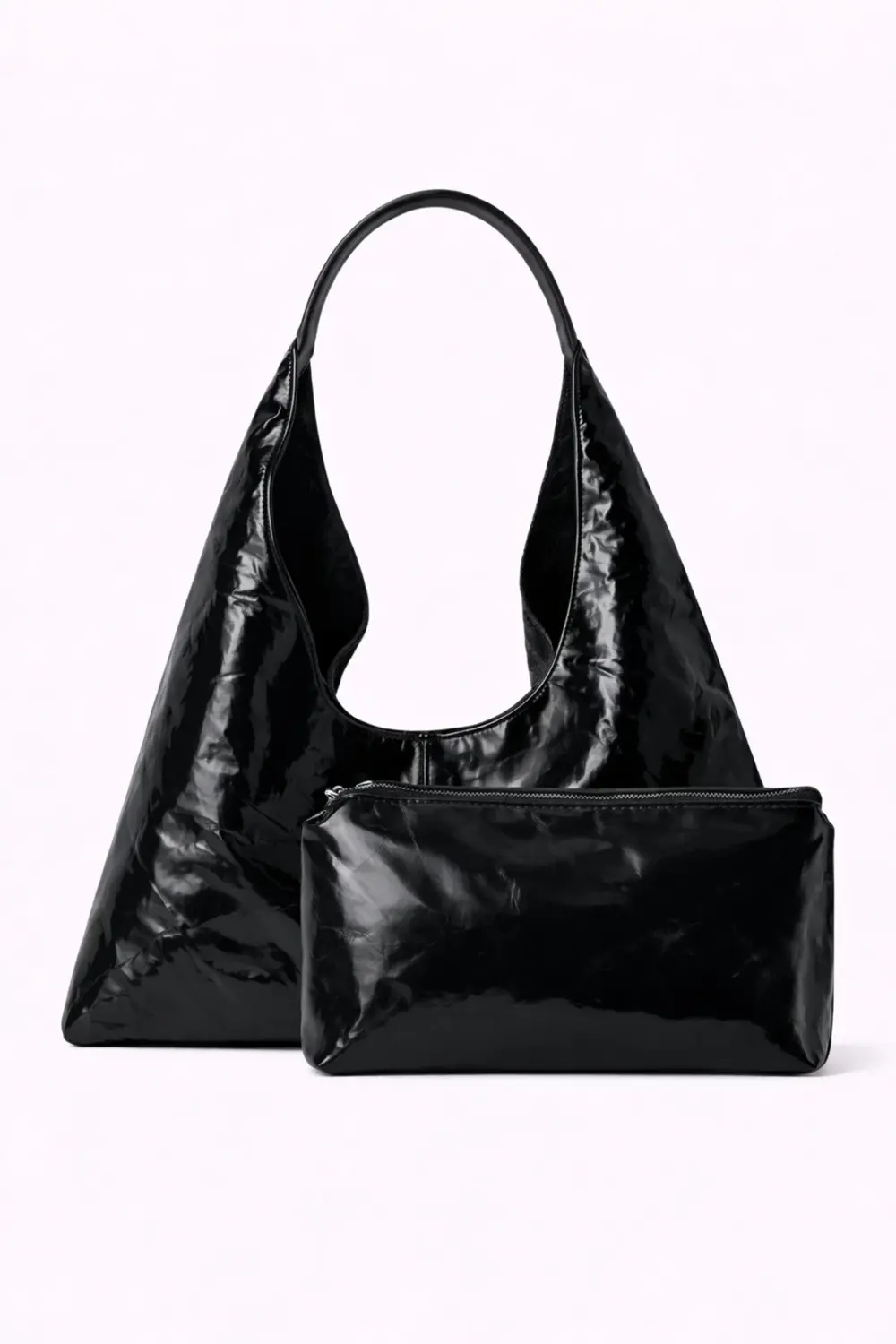 Gloss Hobo Rugan Omuz Çantası