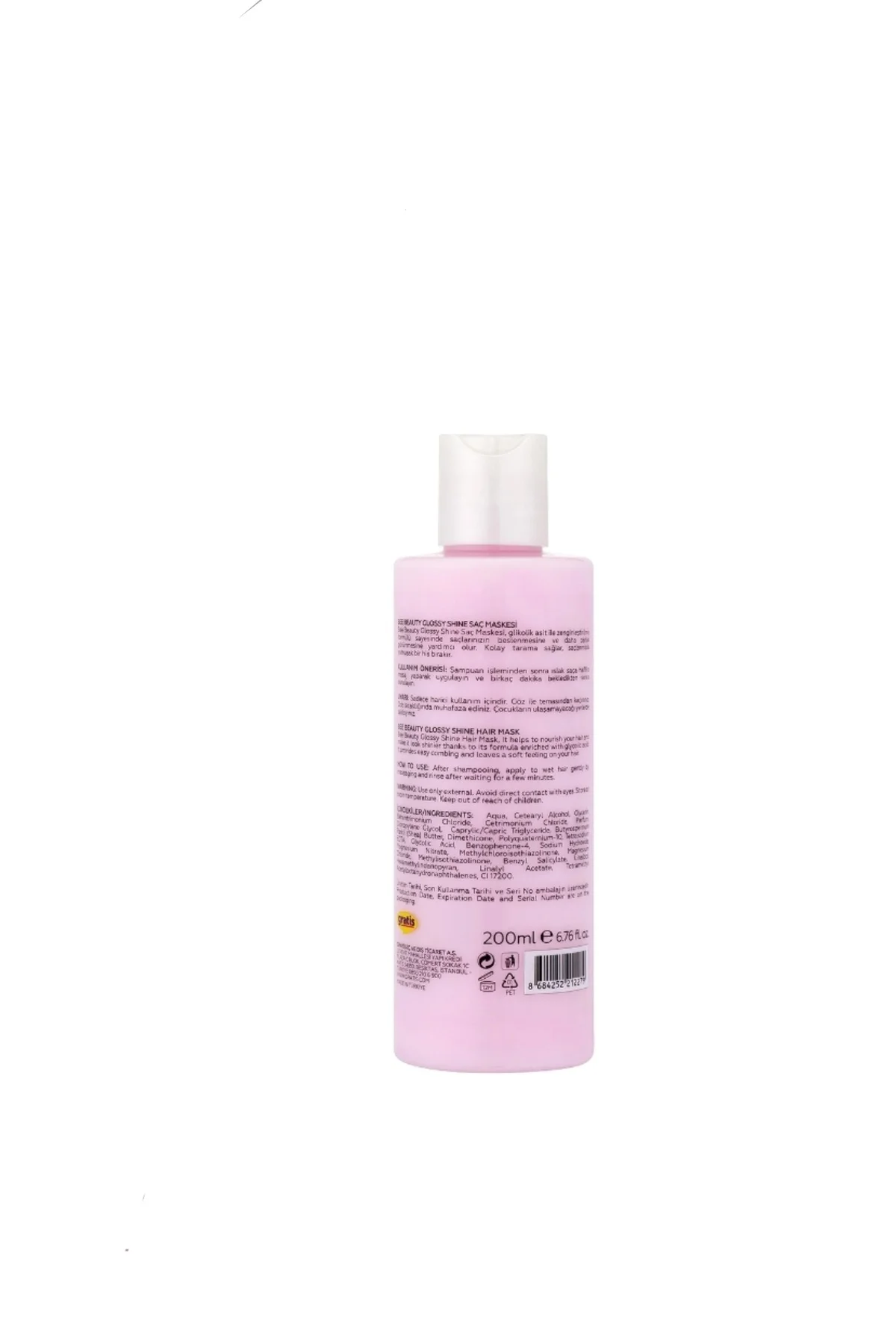 Glossy Shine Saç Maskesi 200 ml