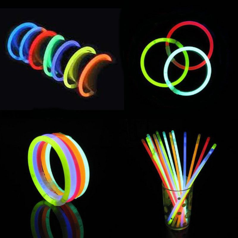 Glow Fosforlu Neon Bileklik 50 Adet TdrTR